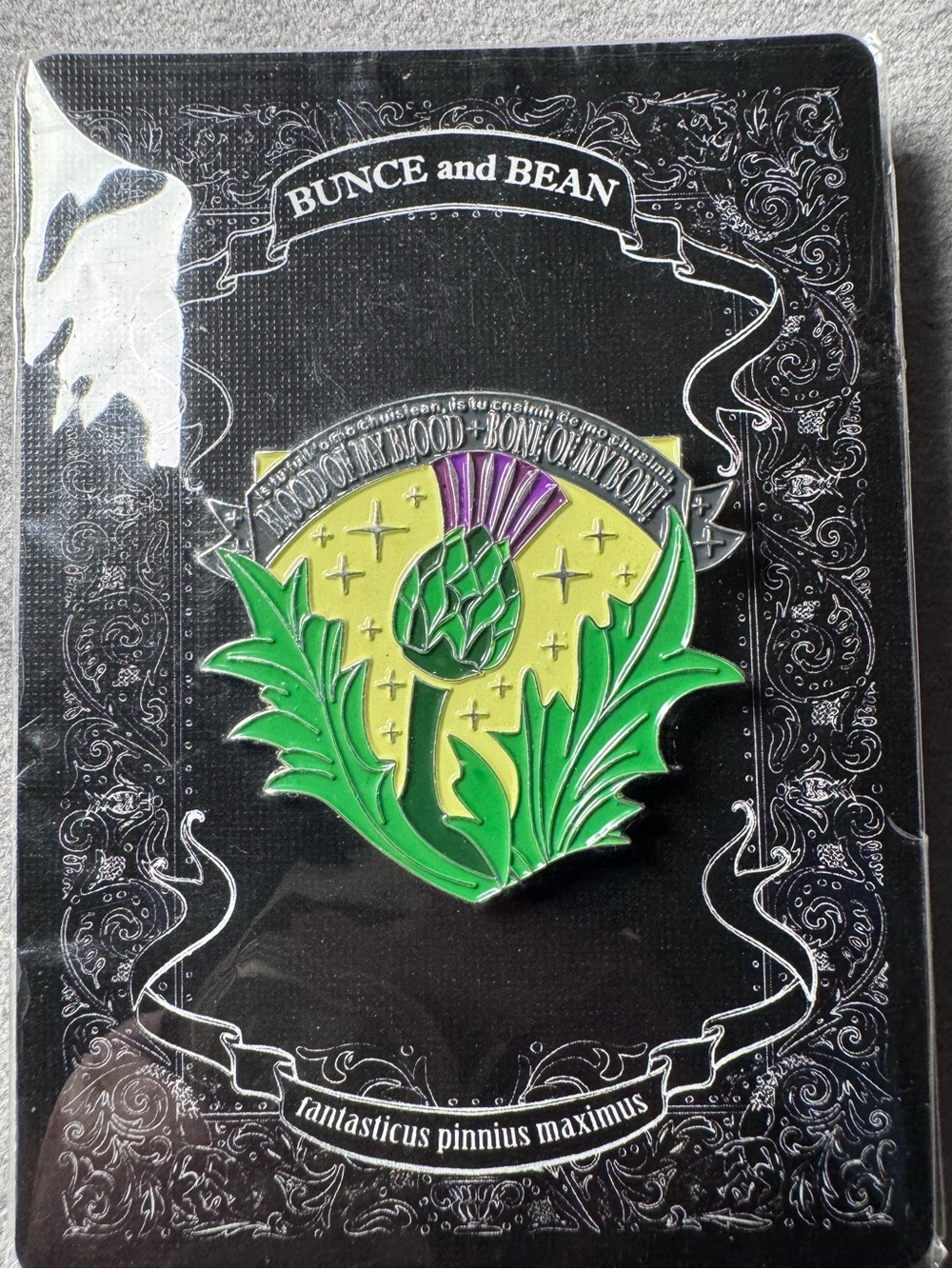 NWT Outlander enamel pen - thistle